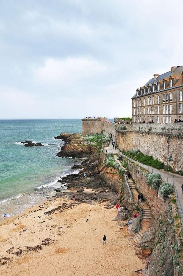 Golden Apartment Saint-Malo Bagian luar foto